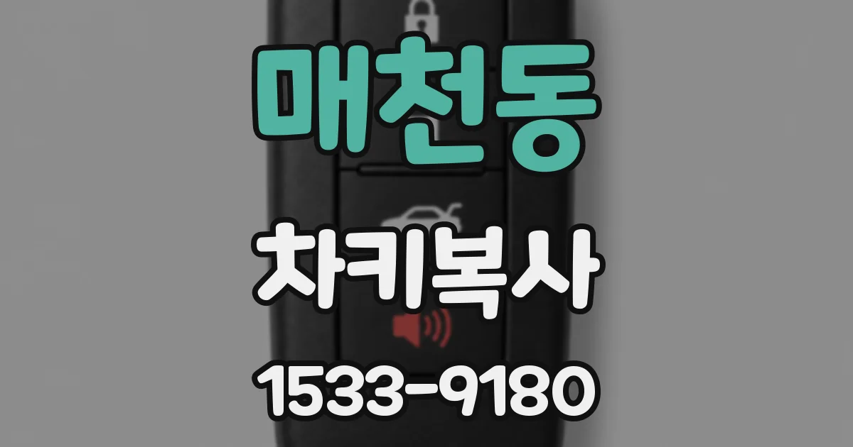 매천동 차키복사