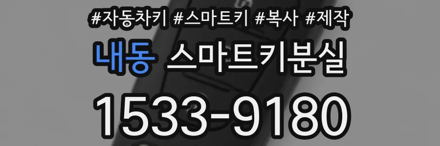내동 스마트키분실