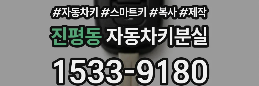 진평동 자동차키분실