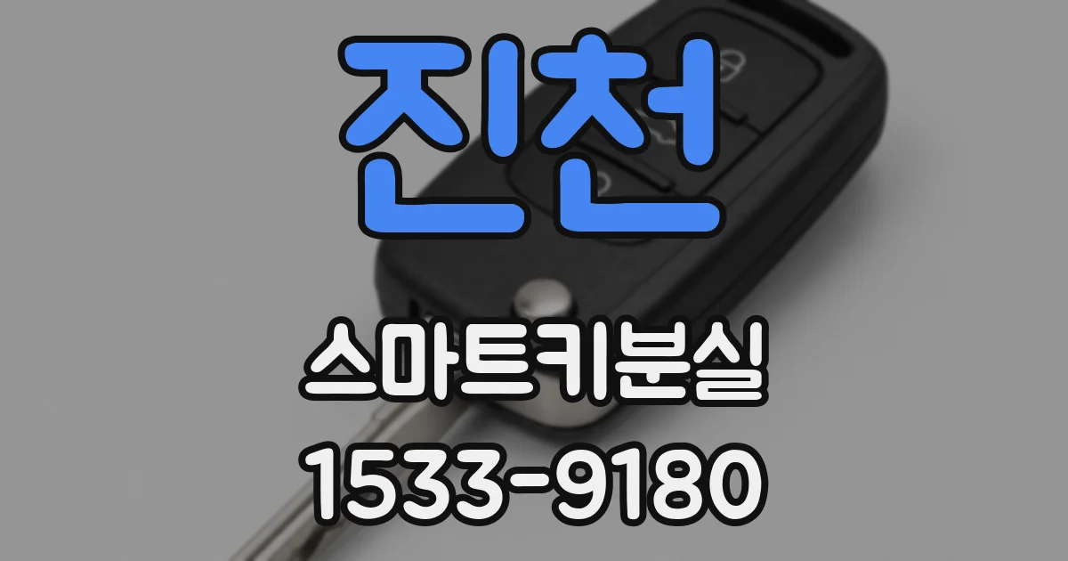 진천 스마트키분실
