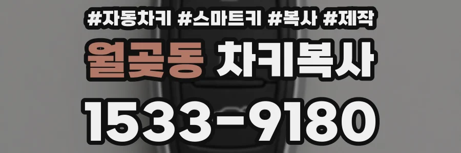 월곶동 차키복사