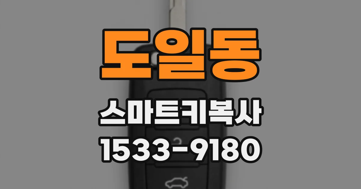 도일동 스마트키복사