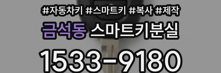금석동 스마트키분실