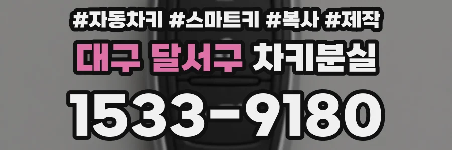 대구 달서구 차키분실