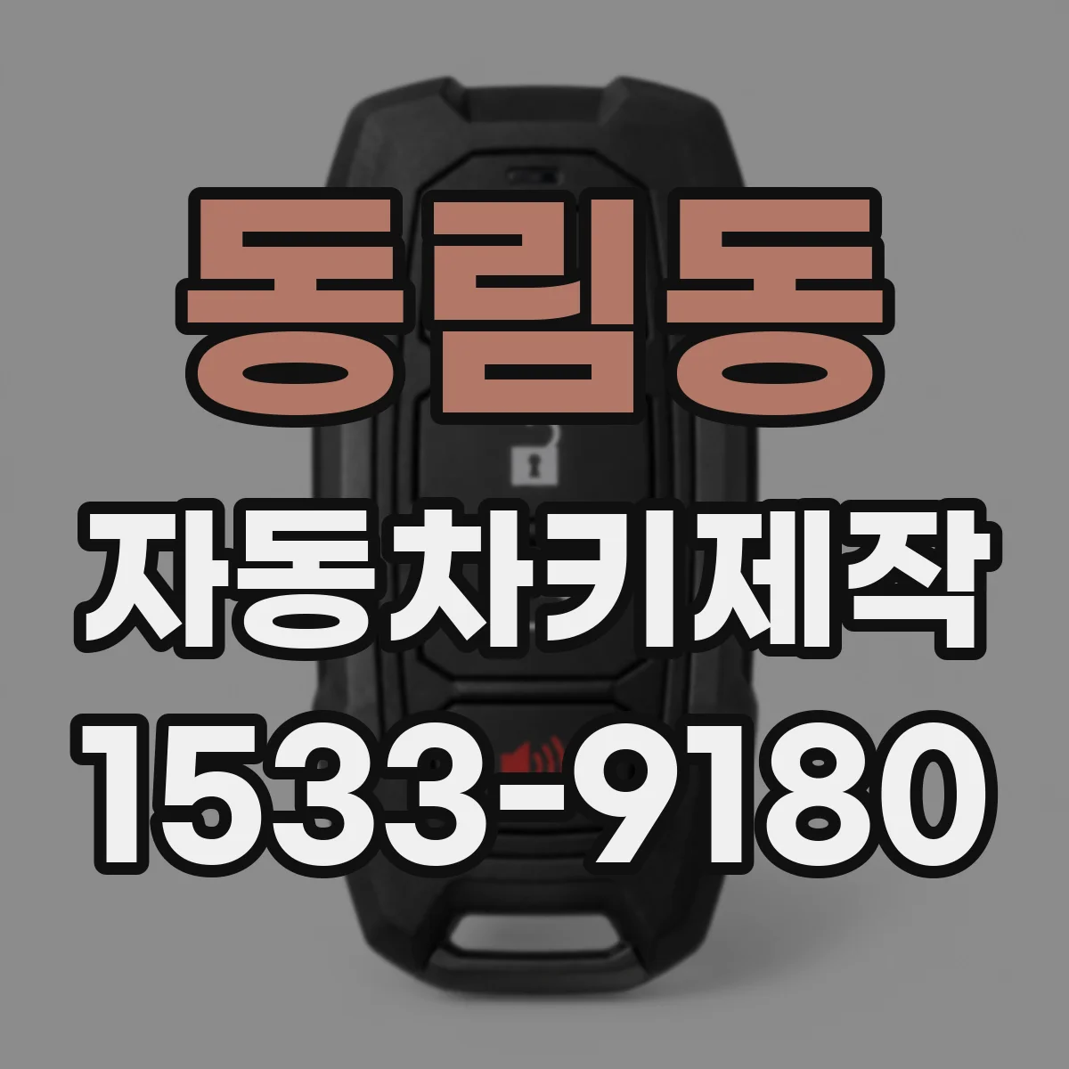 동림동 자동차키제작