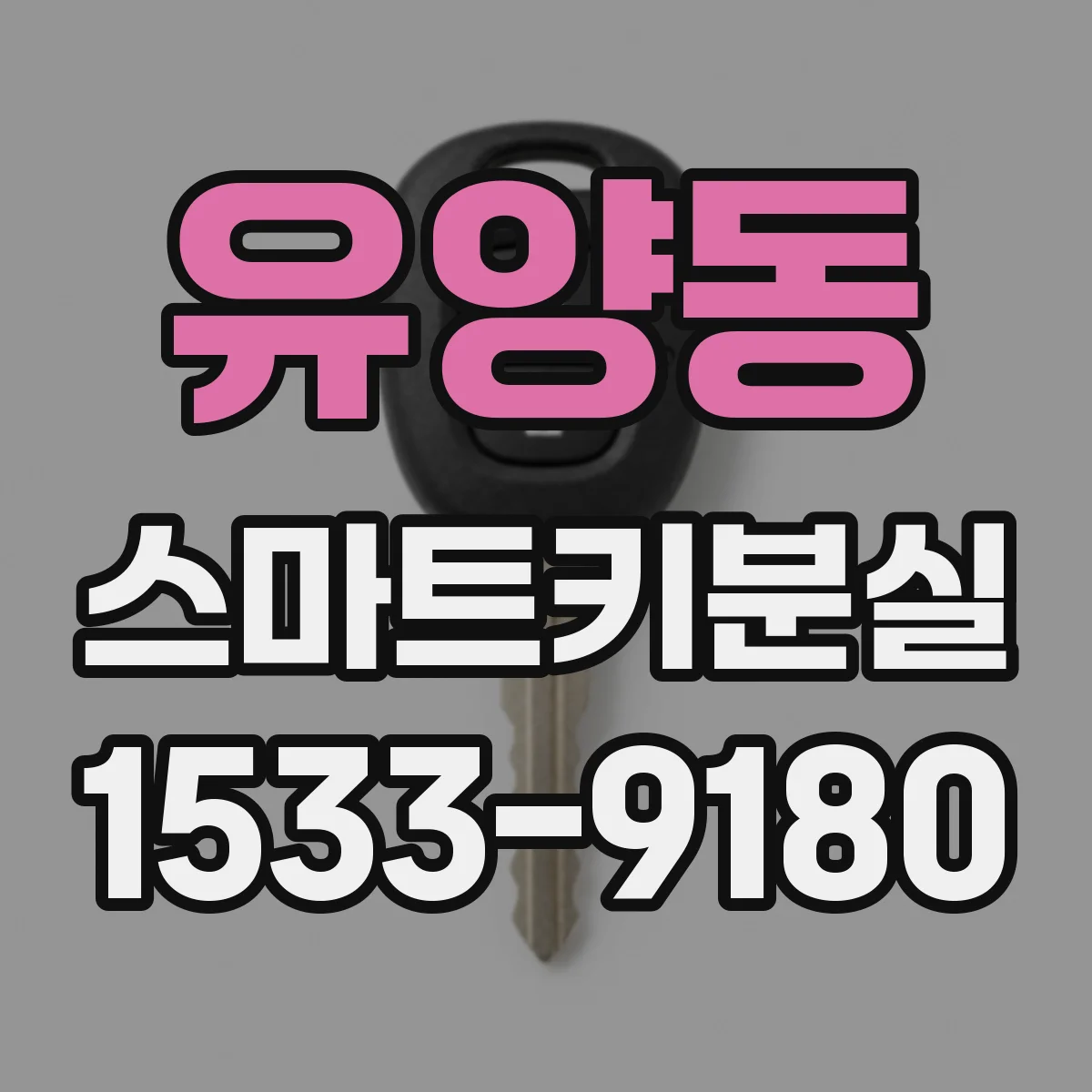 유양동 스마트키분실