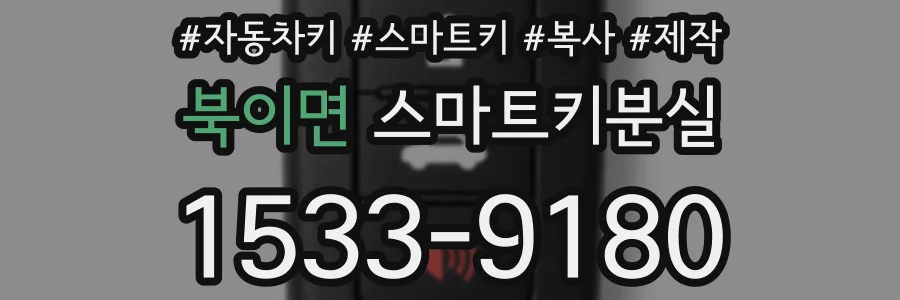북이면 스마트키분실