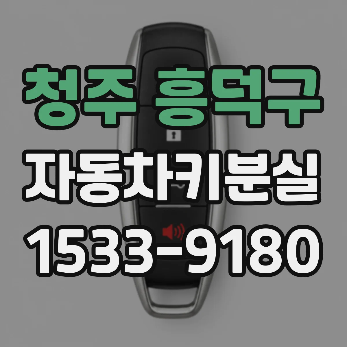 청주 흥덕구 자동차키분실