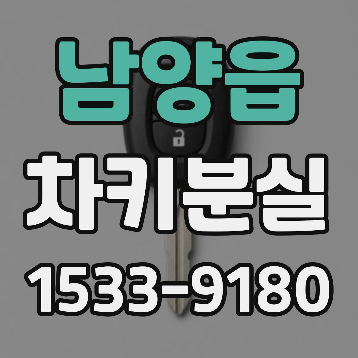 남양읍 차키분실