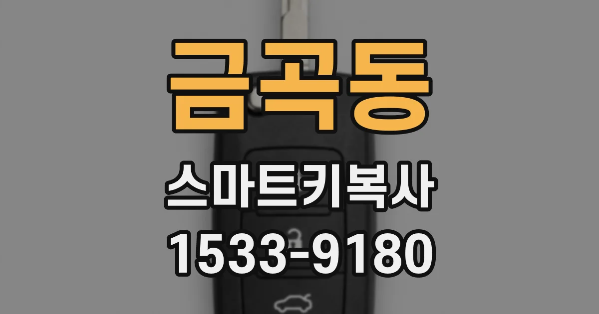 금곡동 스마트키복사