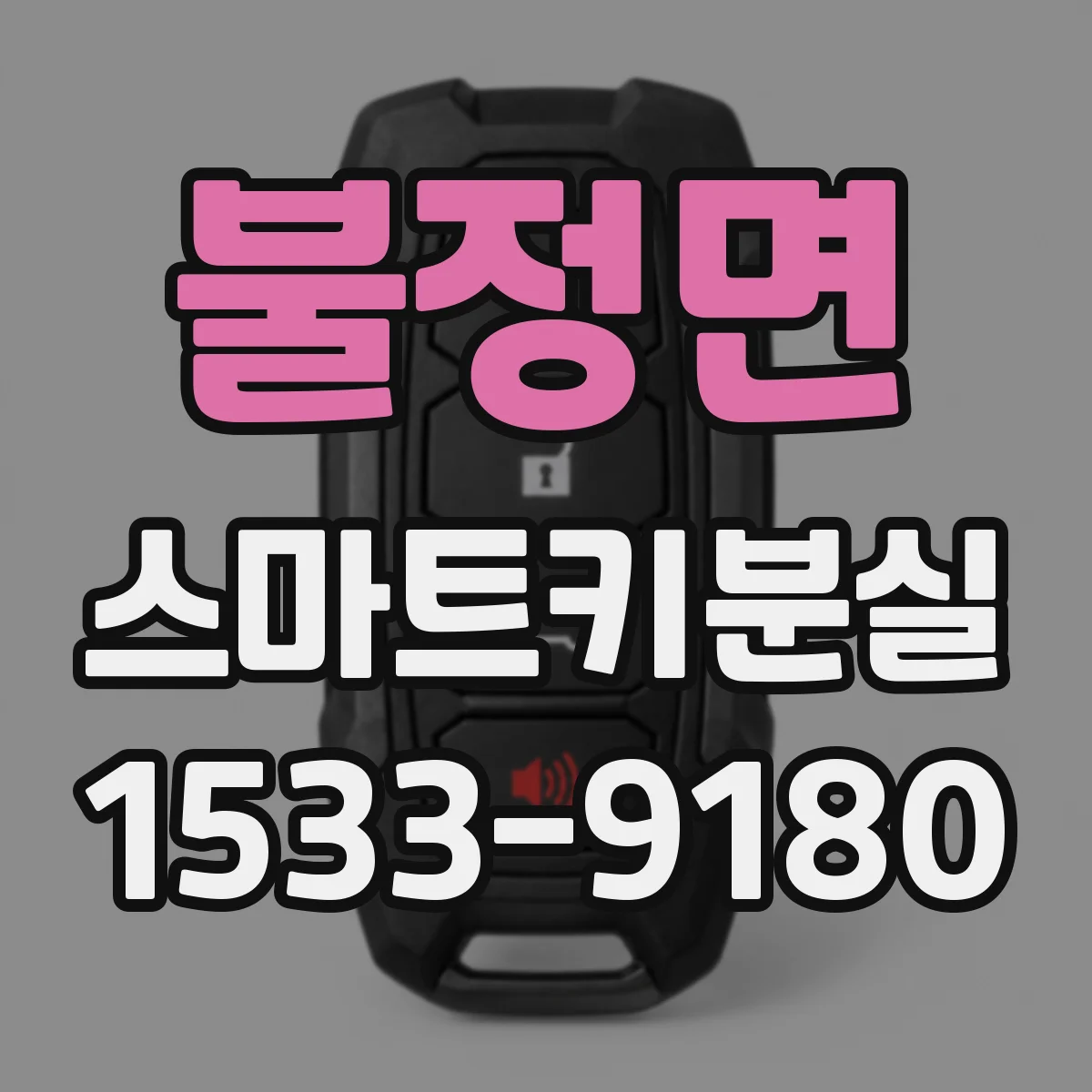 불정면 스마트키분실