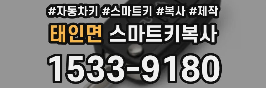 태인면 스마트키복사