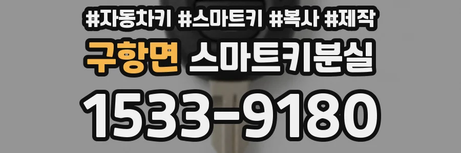 구항면 스마트키분실