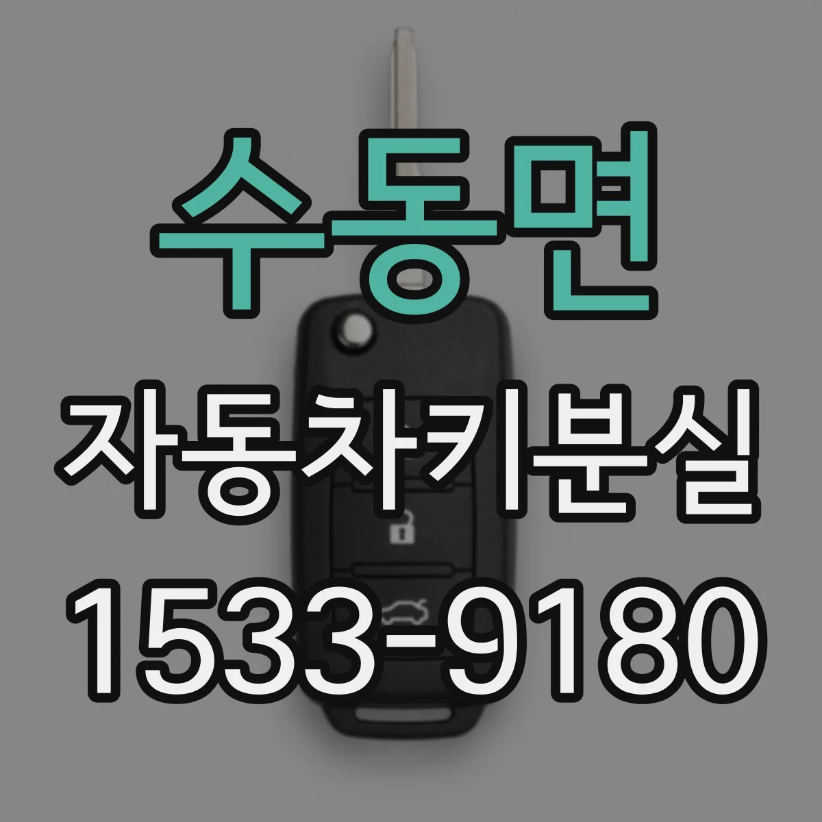수동면 자동차키분실