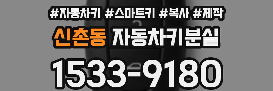 신촌동 자동차키분실