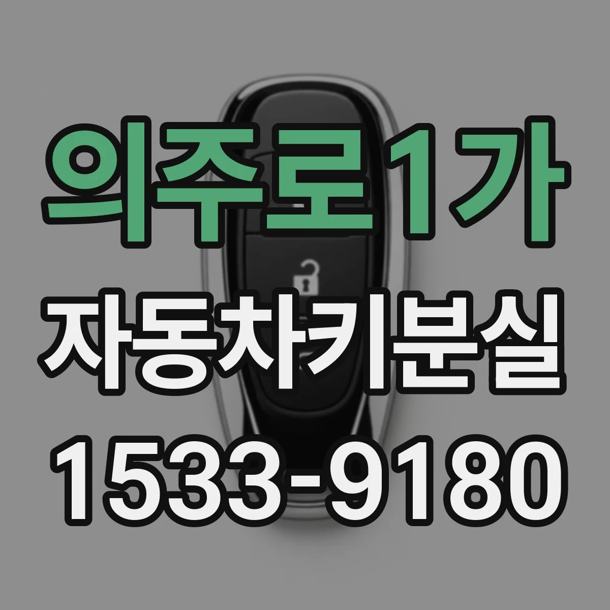 의주로1가 자동차키분실