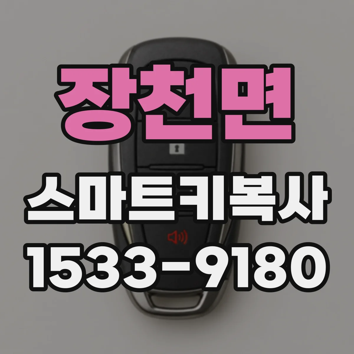 장천면 스마트키복사