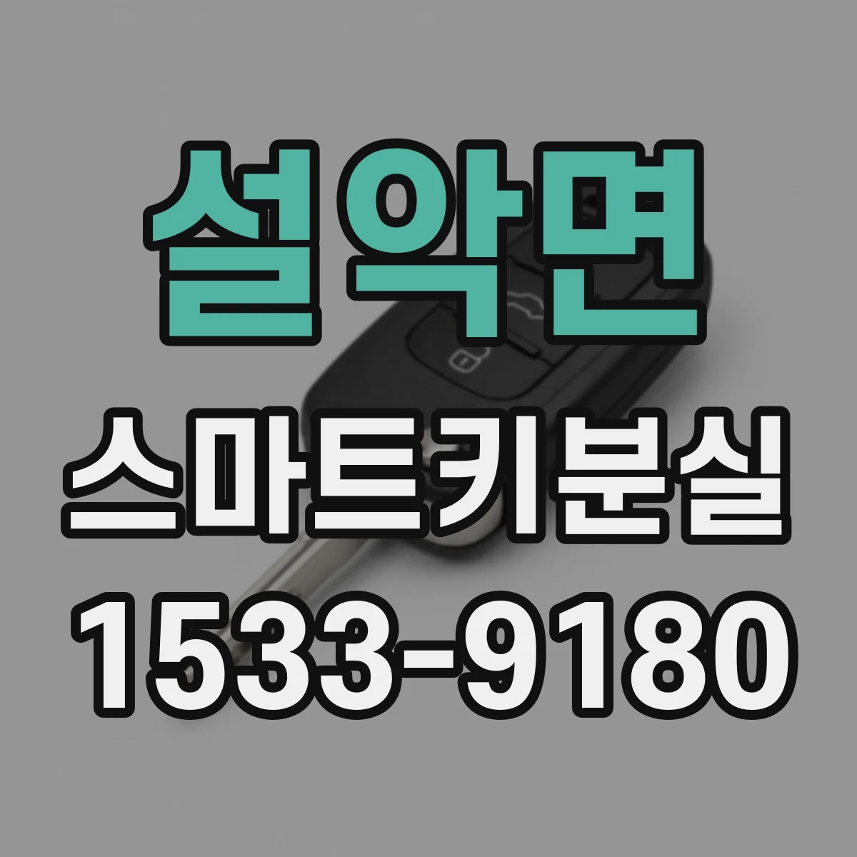 설악면 스마트키분실