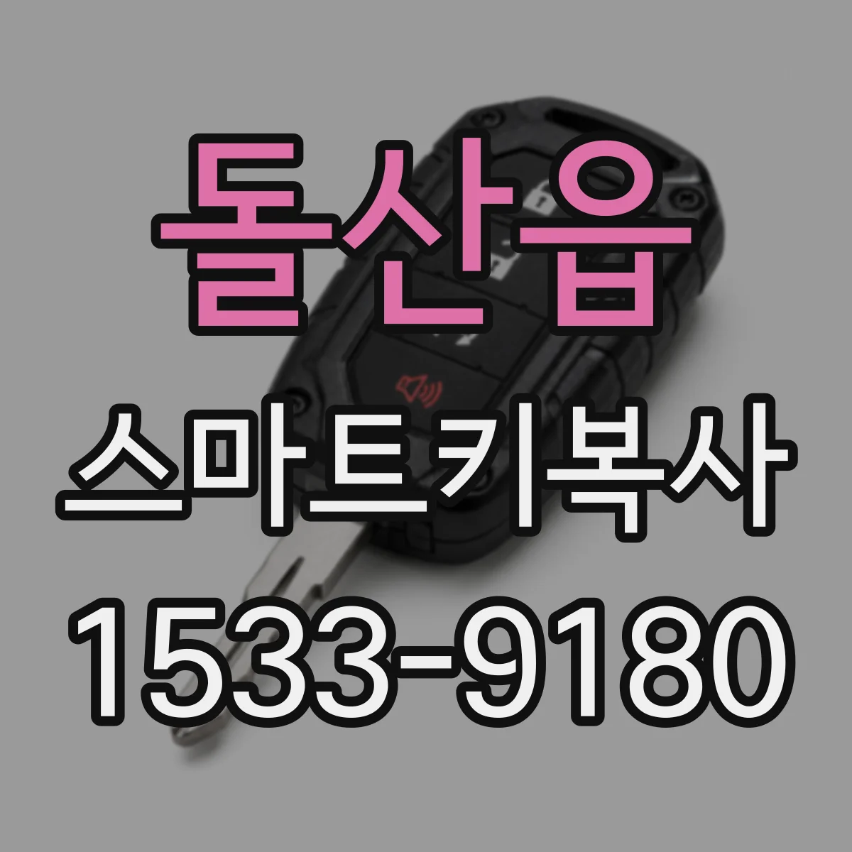 돌산읍 스마트키복사