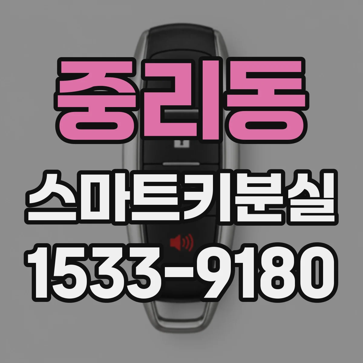 중리동 스마트키분실