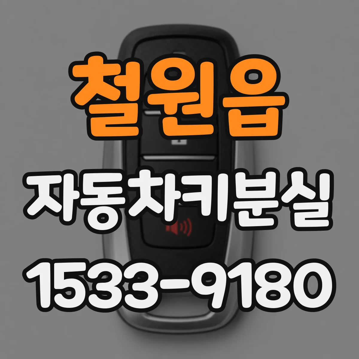 철원읍 자동차키분실