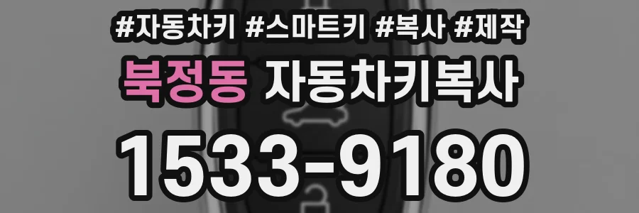 북정동 자동차키복사