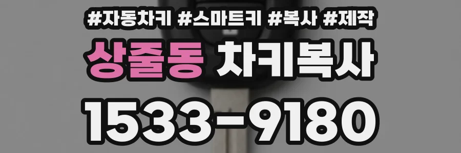 상줄동 차키복사