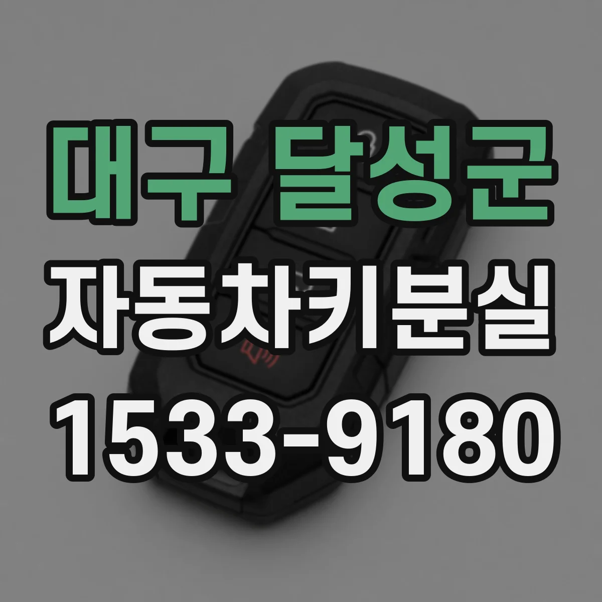 대구 달성군 자동차키분실