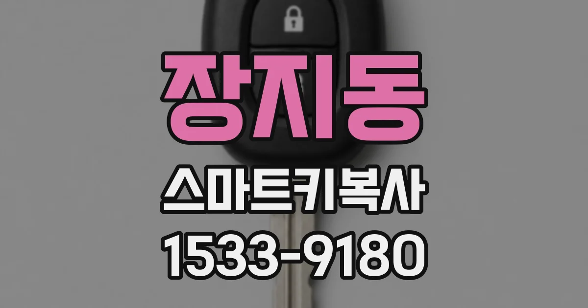 장지동 스마트키복사