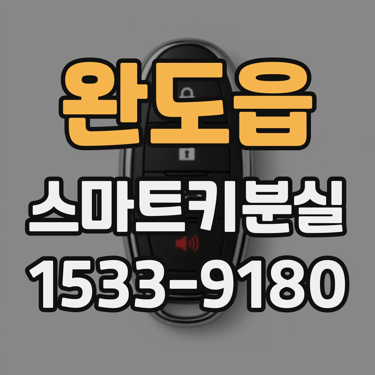 완도읍 스마트키분실