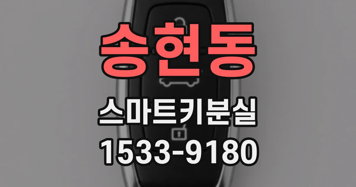 송현동 스마트키분실