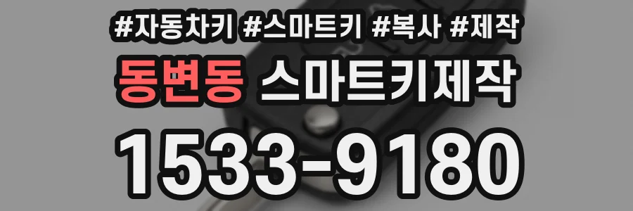 동변동 스마트키제작