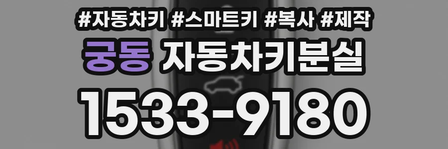 궁동 자동차키분실
