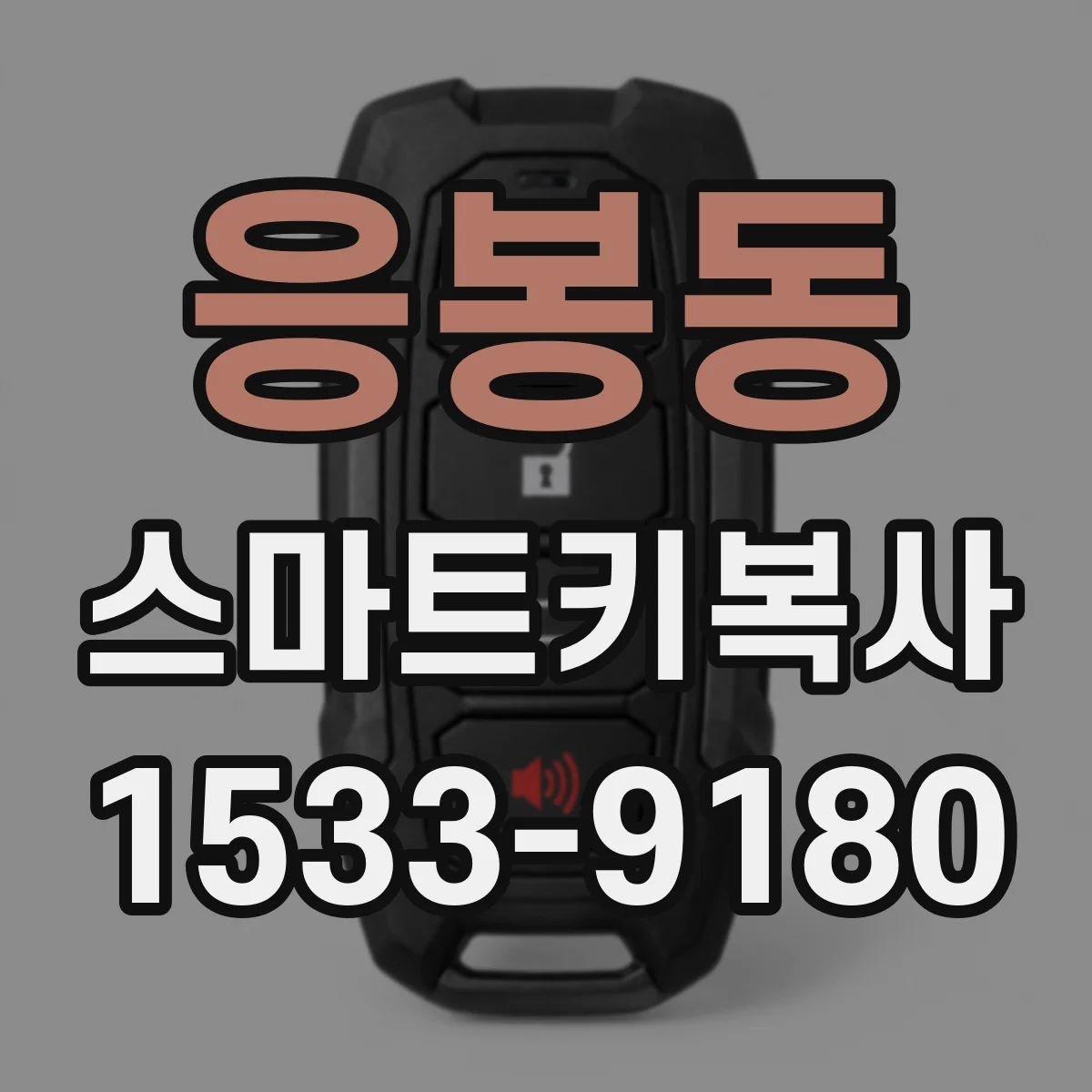 응봉동 스마트키복사