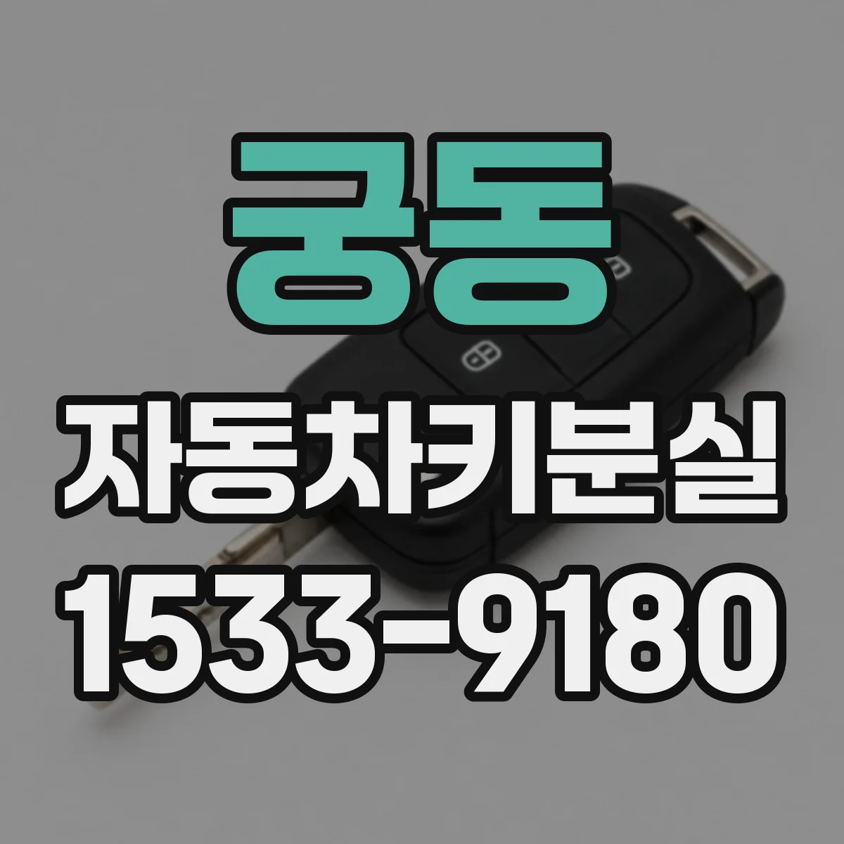 궁동 자동차키분실