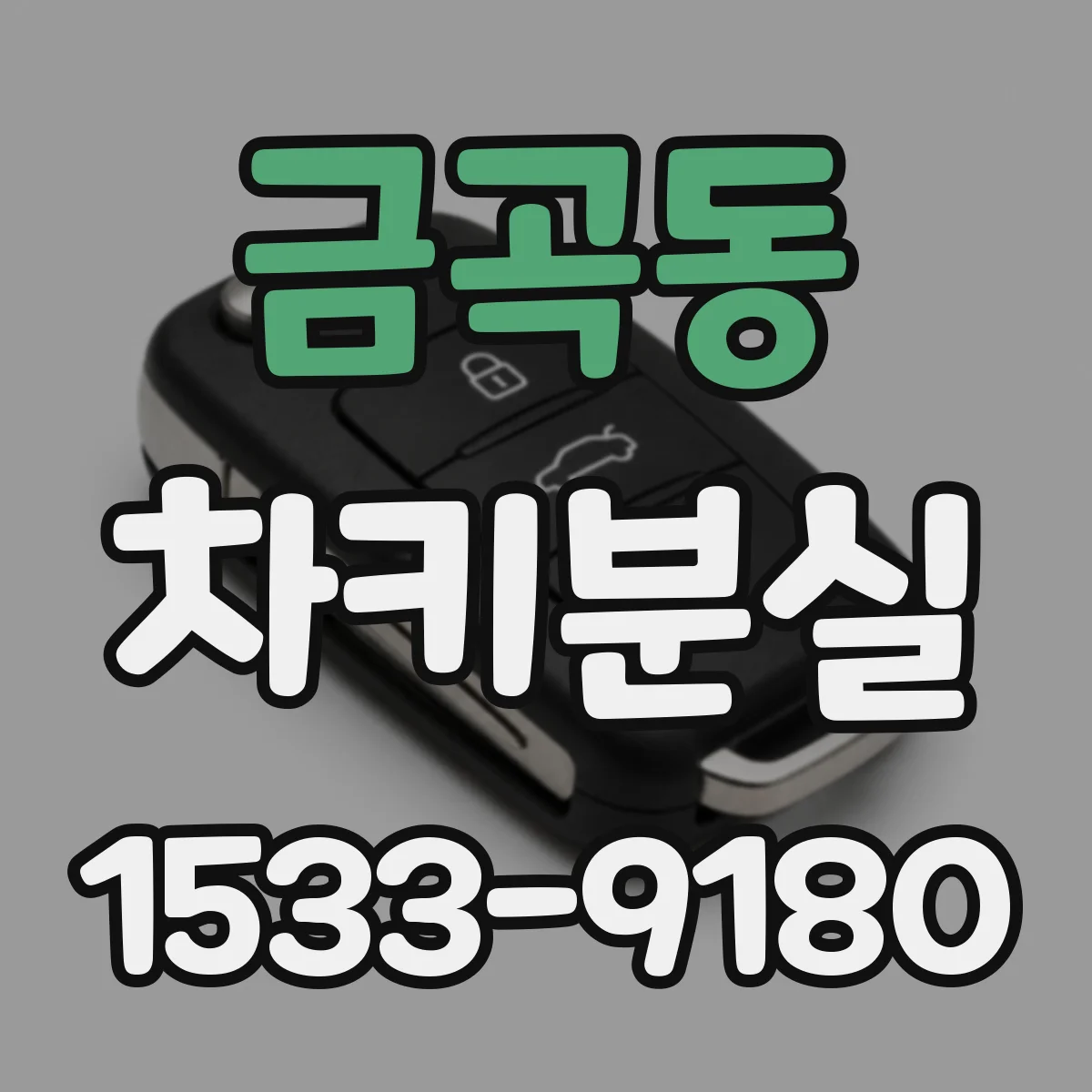금곡동 차키분실