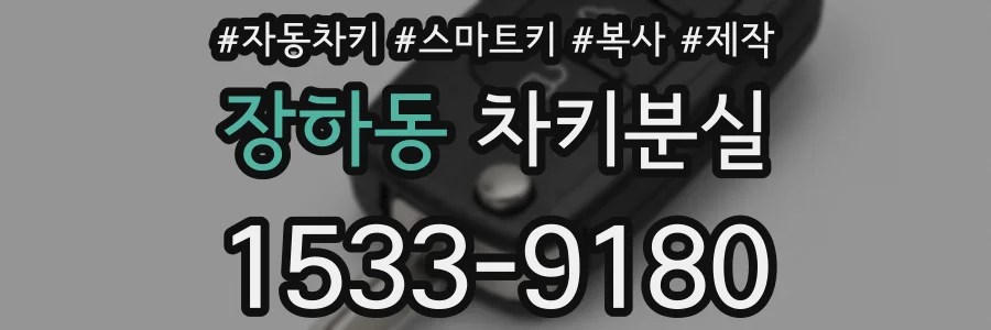 장하동 차키분실
