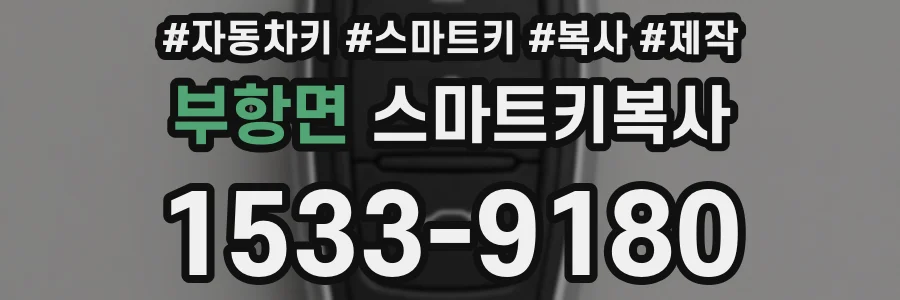 부항면 스마트키복사
