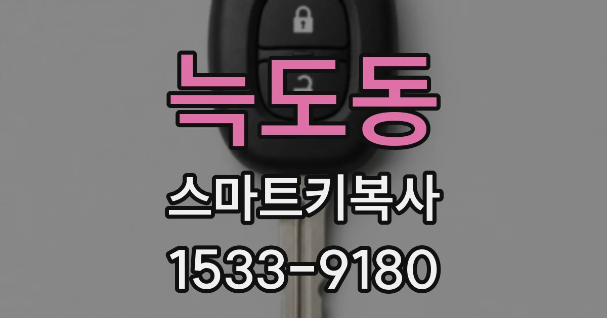 늑도동 스마트키복사