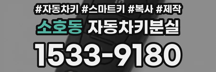 소호동 자동차키분실