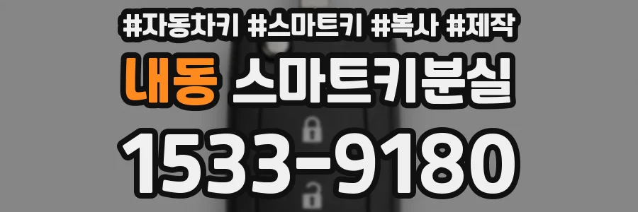 내동 스마트키분실