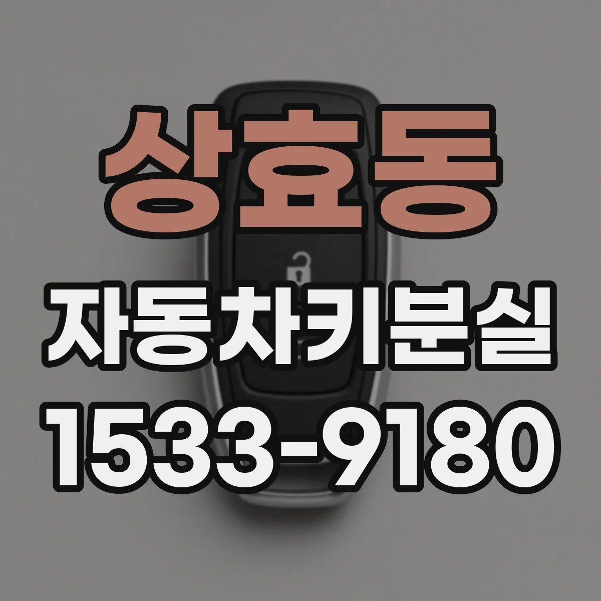 상효동 자동차키분실
