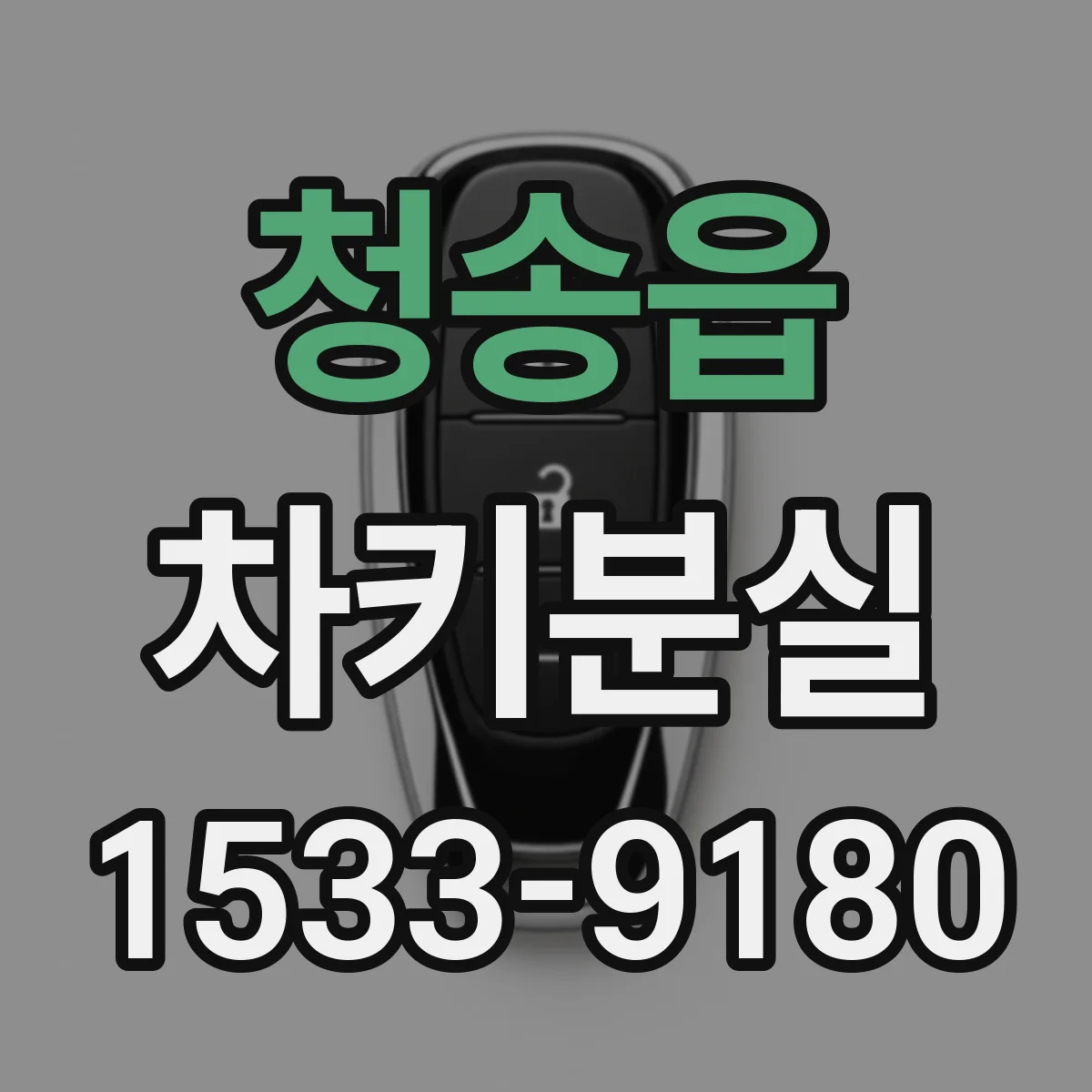 청송읍 차키분실