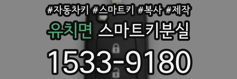 유치면 스마트키분실