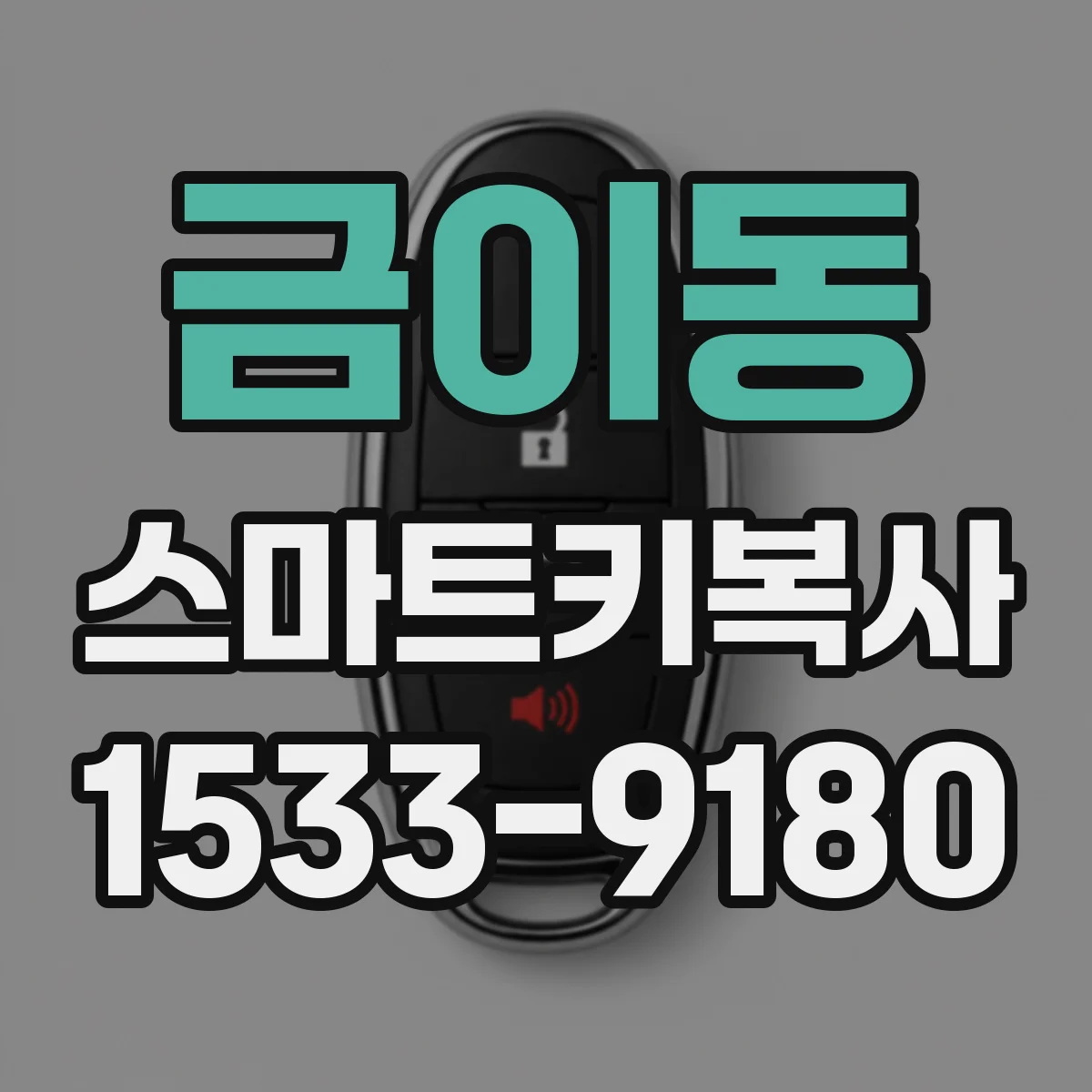 금이동 스마트키복사