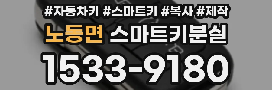 노동면 스마트키분실