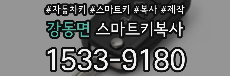 강동면 스마트키복사