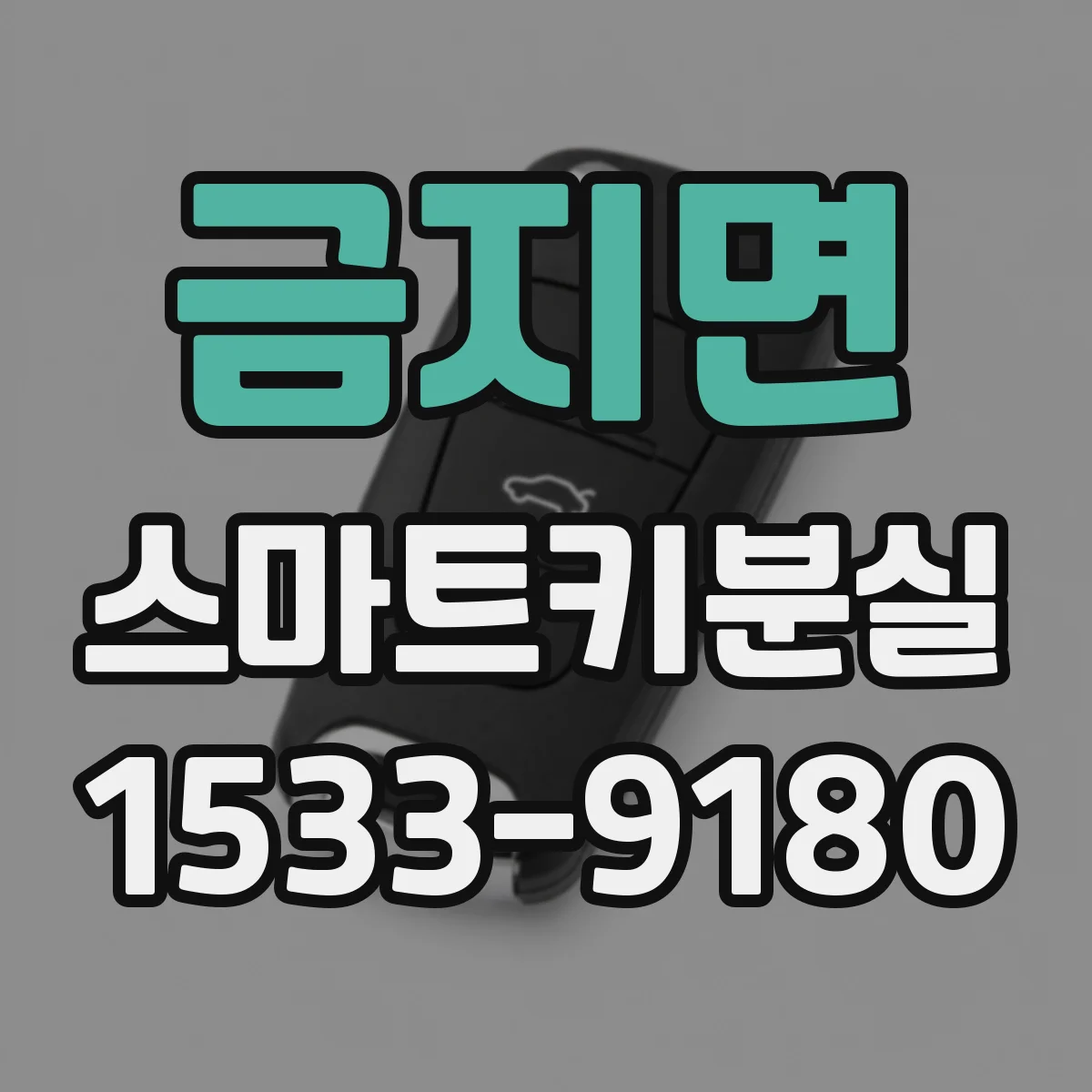 금지면 스마트키분실