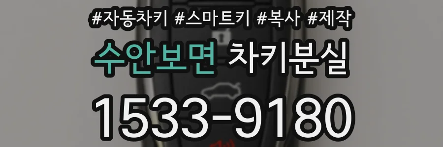 수안보면 차키분실