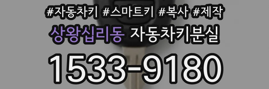 상왕십리동 자동차키분실